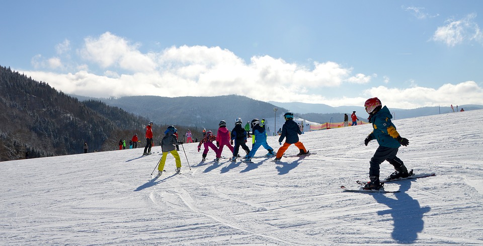 Acacia Hostel Go skiing Event, at Chel-Ski